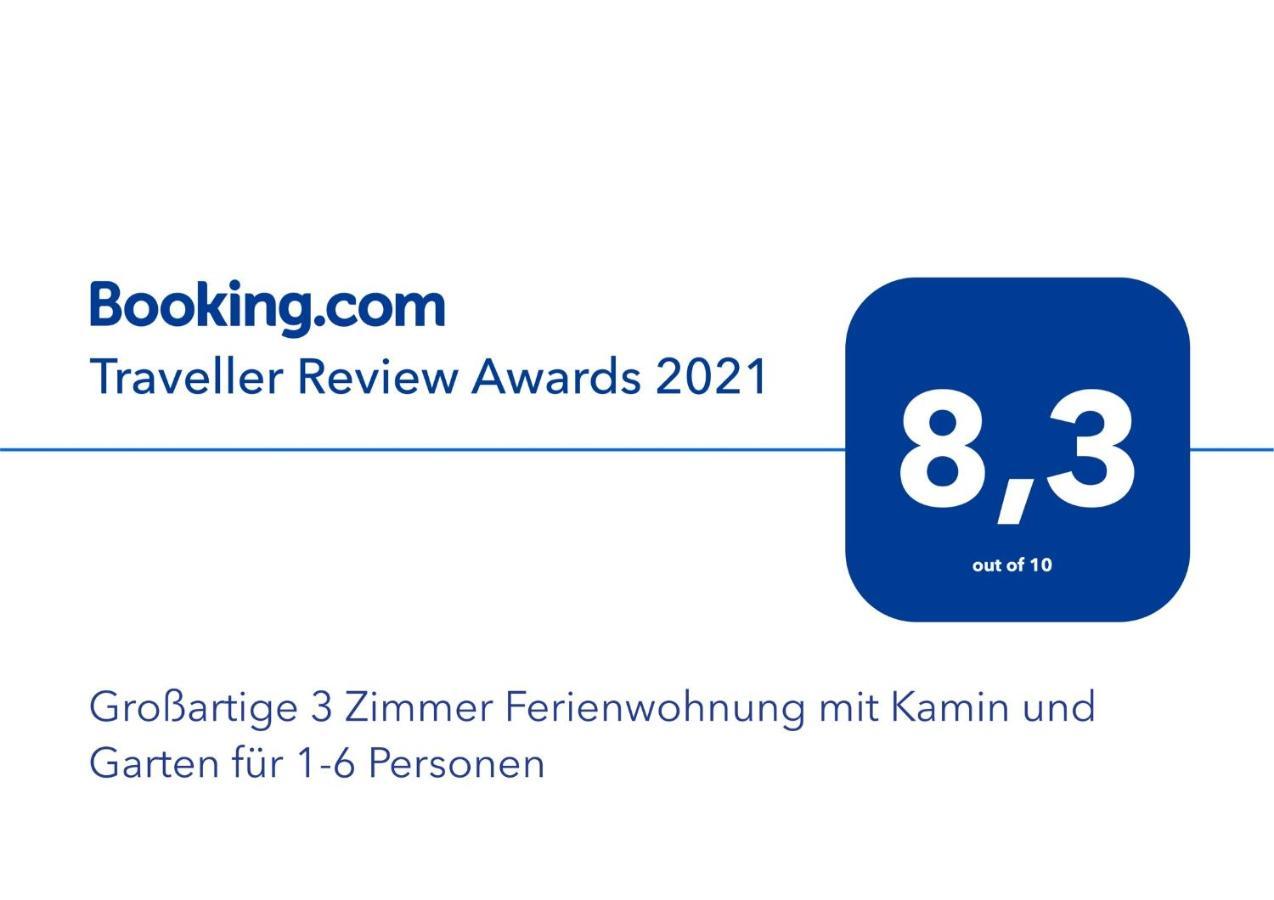Grossartige 3 Zimmer Ferienwohnung Mit Kamin Und Garten Fuer 1-6 Personen كاوفبويرن المظهر الخارجي الصورة